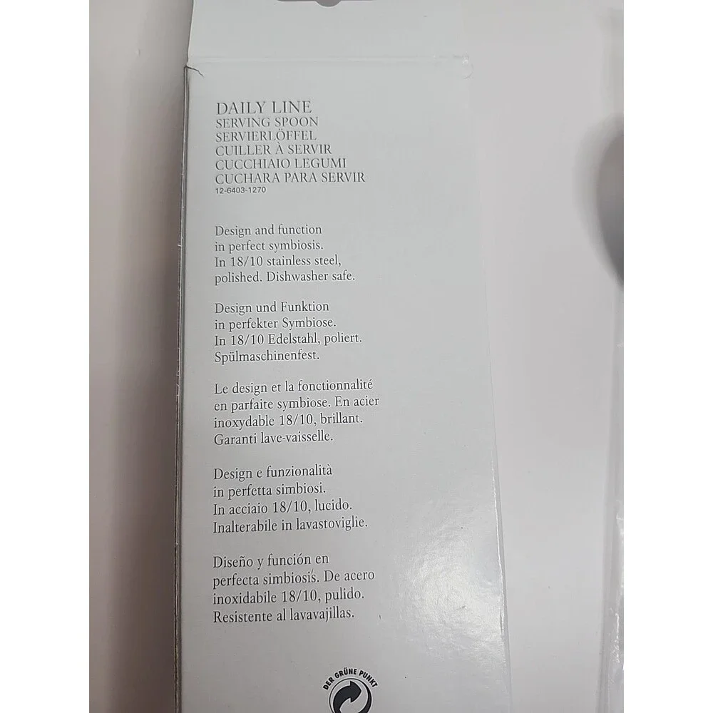 Villeroy & Boch Daily Line Collection Serving Spoon 18/10 Stainless NIB